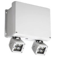 ABB Energi-Lite 12HPM602L6 Luminária de Emergência, 565 lumens, autonomia 20 horas, lâmpada LED 2x6W, 120/277V, 60Hz, corpo fibra de vidro NEMA-4X, ferragens em aço inox, 1/2" NPT, controle remoto incluso, UL 924, IP65, IEC 60529, produto importado, substituto do antigo Lite Pak 2 F LED P50, ficha tecnica data sheet e catalogo