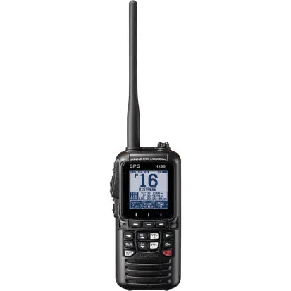 Standard Horizon&nbsp; 043514 ID: STD HX891BTBK, HX891 - Floating 6 Watt Handheld VHF/GPS/Bluetooth - Black, produto importado