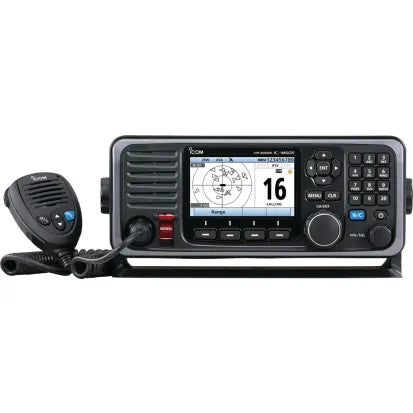 Icom 1001583 ID: ICM M605-31, M605 M605 VHF Marine Transceiver, Color Display, produto importado