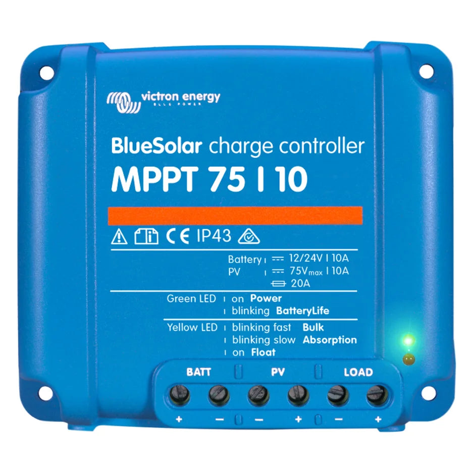 &nbsp;Victron Energy 1015655&nbsp;ID:&nbsp;VIC SCC010010050R MPPT 75/10 BlueSolar Charge Controller, produto importado