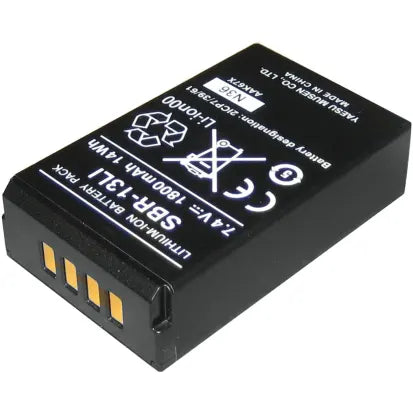 Standard Horizon1015976&nbsp;ID:&nbsp;STD SBR-13LI&nbsp; Lithium-Ion Battery Pack - For HX870 or HX890, produto importado