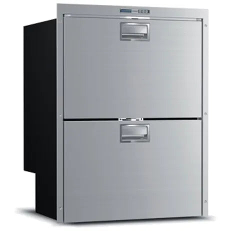Vitrifrigo 1034345 ID: VIT DW180IXD4-EX-1 DW180 OCX2 Double Drawer Refrigerator/Freezer - 2.3/2.8 cu. ft. , produto importado