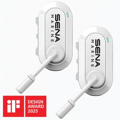 Sena Nautitalk 1049931 ID: SNA NTT-CRE-01D, Crew Nautitalk Crew Compact Marine Mesh Communication Headset - Dual, produto importado