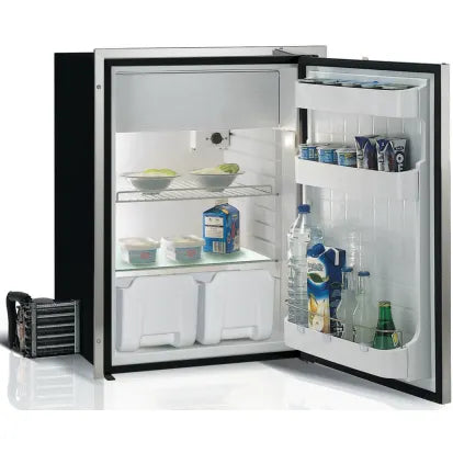Vitrifrigo 1054073 &nbsp;ID: VIT C130RBD4O-F, C130 Chromelock Refrigerator / Freezer, Black - 4.7 cu. ft. , produto importado