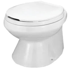 Jabsco 151046 &nbsp;ID: JAB 37075-0092, Designer-Styled Toilet - 37075 , 12V Compact (14" Seat Height), produto importado