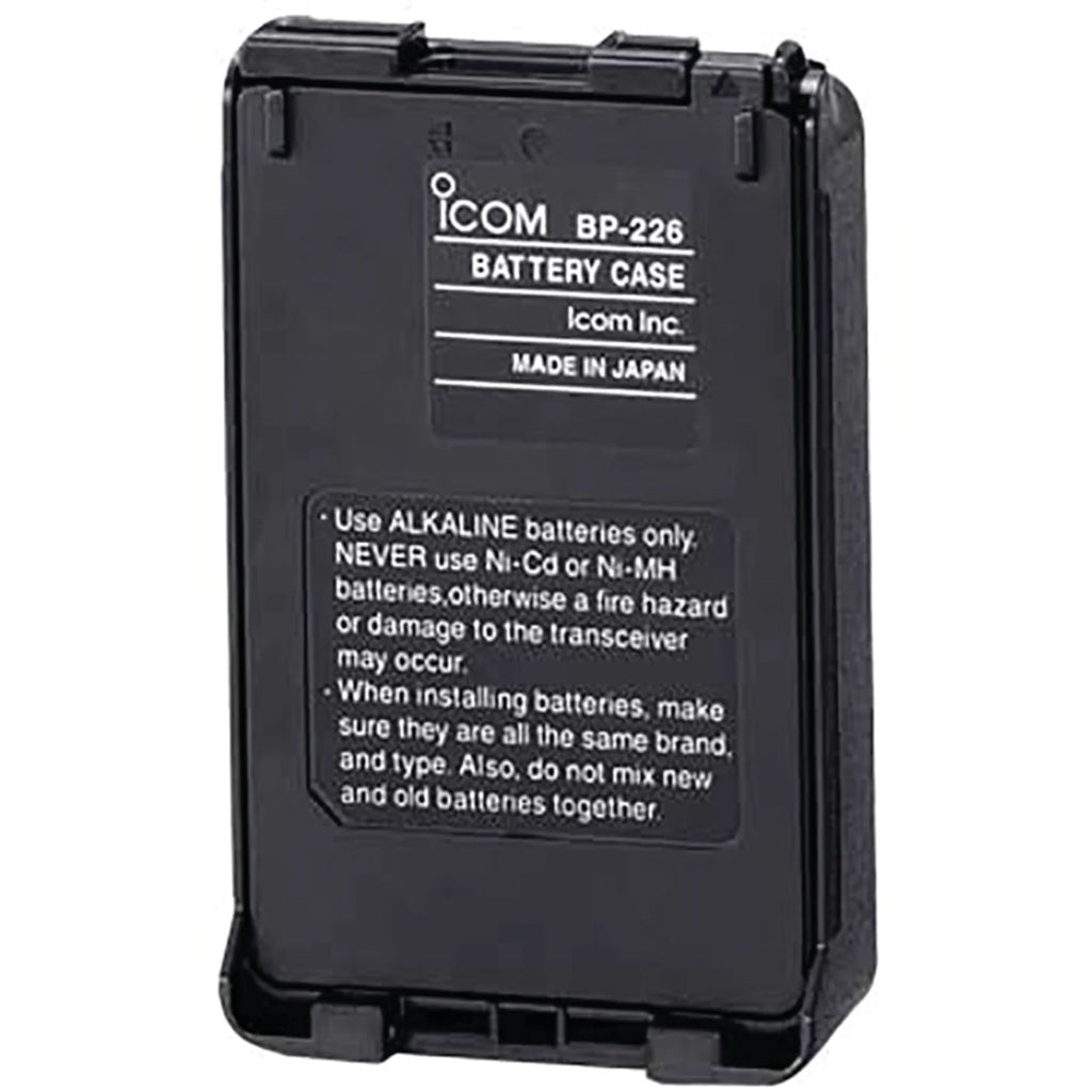 Icom 157278 ID: ICM BP226,M88 Handheld Alkaline Battery Tray, produto importado&nbsp;