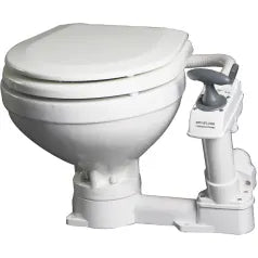 Johnson Pump 202098 &nbsp;ID: JOP 80-47229-01, AquaT Toilet - Compact/Marine Bowl, produto importado