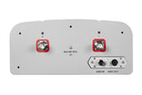 2P-2L-C1 antena de radiocomunicação UHF fixa, fibra de vidro, irradiação direcional, 694 a 960 MHz, ganho 16,8-17,8dBi, 500W, 50 Ohms, uso externo, importado