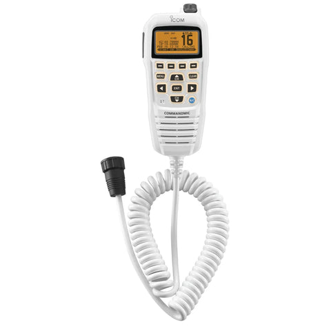 Icom 390105 ID: ICM HM195SW HM195 CommandMic IV 4th Generation Command &amp; Control, White, produto importado
