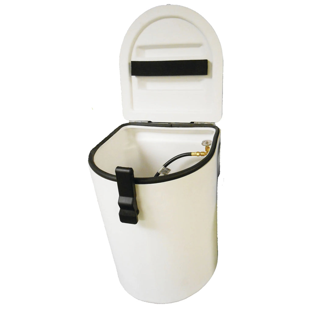 454040 ID: T/R 1601-1720  Tall Roto Molded LPG Cylinder Locker, Trident Marine Hose & Propane