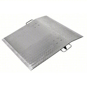4LGU8 rampa de alumínio, capacidade 2900 lbs, 48" x 60" polegadas, espessura 3/8", dock plate, peso 120 lbs, produto importado