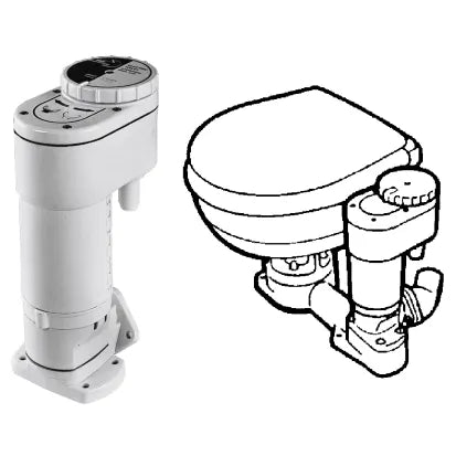 Jabsco 80291 &nbsp;ID: JAB 29200-0120, Electric Toilet Conversion Kits - 12V, produto importado