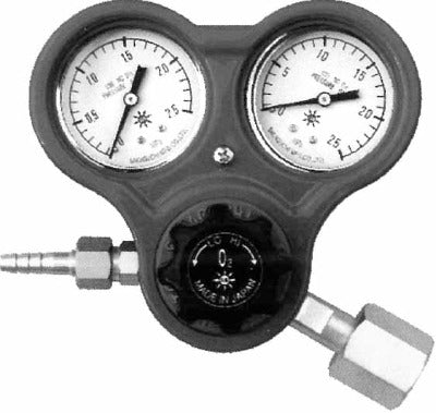 IMPA 850192 REGULATOR OXYGEN FEMALE THREAD, FOR INLET W22X14TPI