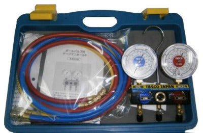 IMPA 850345 MANIFOLD GAUGE REFRIG GAS 1/4, FOR R-22