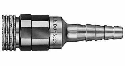 IMPA 850363 QUICK COUPLER SOCKET F/OXYGEN, 1/4" 5/16" HOSE S22SH