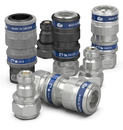 IMPA 871301 COUPLING HYDRAULIC 150MPA HIGH, PRESSURE G1/4 FEMALE W/VALVE