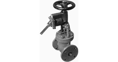 IMPA 874501 VALVE SHUT-OFF EMERGENCY JIS5K, GLOBE PNEUMATIC ESG-25-PC