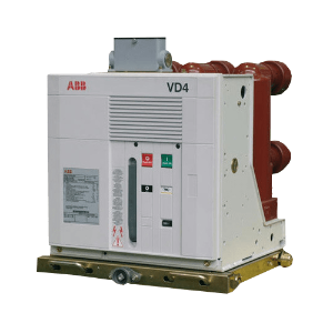 ABB VD4/P 17.12.32 P150 disjuntor media tensão isolado a vácuo, tripolar, extraível, IEC 62271-100, 17,5 kV, 1250A, 31,5 kA, 150mm, 125 V, importado, datasheet