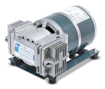 ADI R222-LT-RA1-E1 bomba de vácuo diafragma, excêntrico 0.222, silconert inox, teflon/EPDM, 1/6 HP, Divisão I, Grupo B/C/D, 115V 60Hz, importado, datasheet