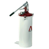 Alemite 6713-4 bomba de graxa manual, portátil, pressão máxima de trabalho 15000 psi, capacidade 30kg, com mangueira e acoplador com rosca, importado