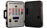 Amperis SA10 Analisador Bloco de teste para relé, transformador e disjuntor, tensão de alimentação 115/230 Vca, kit AMP-S001, produto importado, ficha tecnica catalogo datasheet