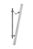 2P-2L-C1 antena de radiocomunicação UHF fixa, fibra de vidro, irradiação direcional, 694 a 960 MHz, ganho 16,8-17,8dBi, 500W, 50 Ohms, uso externo, importado