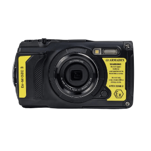 Armadex Ex-M-OZC-3 Camera fotografica digital Atex, a prova de explosão, 12MP, zoom optico 4x, USB-C, micro HDMI, Bluetooth, IP68, importado, datasheet