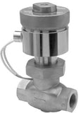 Atkomatic 31861-1140A valvula solenóide, rosca 1 1/2 BSP, 2 vias, fechada, Cv 21,5, inox, 120 Vca, 1/2" NPT-F, AISI 316, 1300 psi, água, IP65, Ex d, datasheet