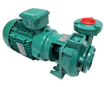 Detegasa CP-50/130 Bomba centrífuga, 1 estágio, esgoto, 1,13Kg/cm² (111kPa), 45 °C, vazão 38m³/h, selo mecânico, acionada por motor elétrico, IP55, importado, datasheet