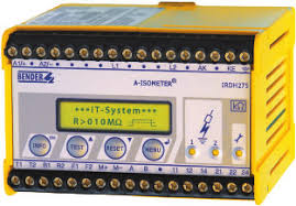 Bender IRDH275B-435 Testador de Isolação, 77-286V CA/CC 0-793V, RS485, IP20, IP30 comprimento do condutor 1,2m, produto importado, ficha tecnica catalogo datasheet