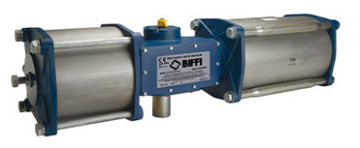 Biffi S006 SR80 atuador pneumático, rotativo, retorno por mola, ação simples, 0 a 90º, pressão máxima de trabalho 11 bar, produto importado