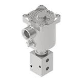 Bifold FP03P-02-32-NC-V-77I-24D-30-K85 valvula solenoide, rosca 1/8" NPT-F, 3/2 vias, fechada, Cv 0,013, 24Vdc, 345 bar, IP66/67, Ex eb mb, IIC, T3, importado