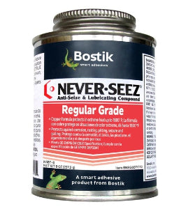 Bostik Never-Seez NSBT-8N graxa lubrificante, níquel grafite cobre alumínio, MIL-A-907,  227,2g, Permatex Loctite 77124, 1 Bio NLGI 1, importado, datasheet
