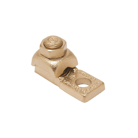 Burndy QA4C-B Terminal elétrico de pressão, especificação IEC 609747-1, em liga de cobre, não isolado, 1 furo, 7,0mm, para uso com 1 cabo, 10a 25mm, produto importado, ficha tecnica catalogo datasheet