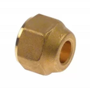 Castel 7010/33 porca sextavada 3/8" SAE, 50 bar, NS4-6, Flarex, uso em refrigeração, HCFC, HFC, HFO, HC, R744, importado, datasheet