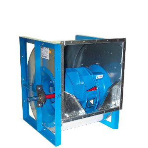 Comefri TZAF 315 FF ventilador exaustor insuflador axial, acionador por motor elétrico, 5,5kW, pressão estática 600 Pa, 5440 m³/h, importado, datasheet