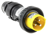 Cooper Ceag GHG 512 7406 R0001 plugue eletrico industrial, 4 pólos (3P+T), 6h, 380-415 Vca, 32A, poliamida, IP66 Ex de, Grupo IIC, T6, importado, datasheet