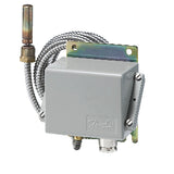Danfoss 060L312266 termostato KPS79, faixa temperatura 50 a 100ºC, SPDT, bulbo remoto, capilar 5000 mm, IP67, produto importado, datasheet