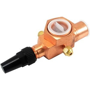 Danfoss 8168026 Valvula de serviço conexão Rotalock, 1-5/8" ODF VR-15, rosca 2-1/4", V03, produto importado, ficha tecnica catalogo datasheet