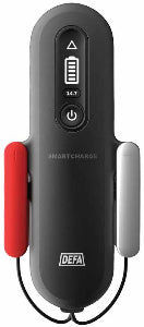 Defa 701515 Carregador de bateria portatil, 220-230V, 12Vcc, 4A, SmartCharge, 12/2-110V/Ah, IP65, cl II, ficha tecnica catalogo datasheet