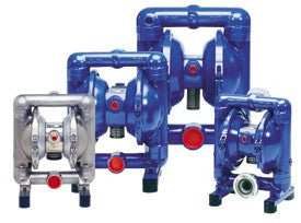 Depa Pump DH15-FA-1NT bomba de diafragma duplo, alumínio, NBR, sucção/descarga 1/2″, fluxo 25 l/m, pressão máxima 2 bar, produto importado, datasheet