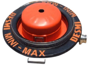 Desmi Mini-Max, fole de neoprene flutuante (oil skimmer), 30 a 50 m³/h (135 a 220 US gpm), não inclui mangueiras, 000680598, produto importado, catalogo datasheet