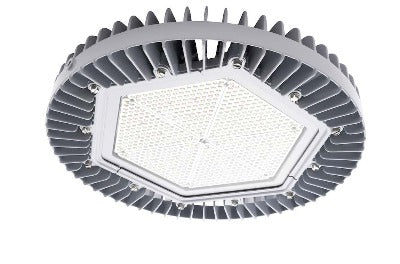 Dialight HEGNC4PNSNG Refletor iluminação, high bay, 212W, tipo LED, alimentação 100-277 VCA, corpo em alumínio, 406,4 mm, lâmpada 6000 K, lente em vidro temperado, protetor de surto 6 kV, fluxo luminoso 26500 Lumens, IP66/67, NEMA 4X, IK05/IK06/IK10, produto importado, ficha tecnica catalogo datasheet