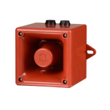 E2S A105NDC024AA0A1R sirene de segurança, sinalizador de advertencia, ABS, 105 db decibéis, 24Vcc,IP66, para alarme contra incêndio, importado, datasheet