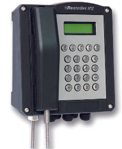 Eaton FHF 114422220 ExResistTel telefone fixo VoIP IP4, 19,2-52,8V, 95Dba, LCD 182x64P, cabo armado aço, (substituto do antigo FHF11286180 IP2), datasheet