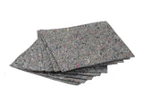 Econosorb S1.5 Alpina manta bbsorvedora para petróleo e derivados, dimensões 0,45 x 0,45 x 0,009m (18x18x3/8"), capacidade de absorção 1,5L, produto importado