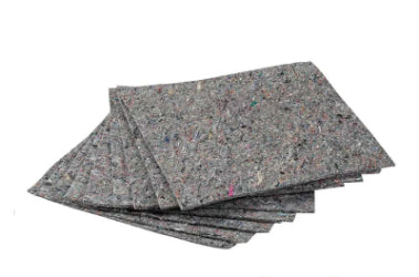 Econosorb S1.5 Alpina manta bbsorvedora para petróleo e derivados, dimensões 0,45 x 0,45 x 0,009m (18x18x3/8"), capacidade de absorção 1,5L, produto importado