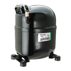 Aspera Embraco NJ9238GS Compressor de refrigeração, para gás refrigerante R404a, trifásico (3PH), voltagem 440-480V, 60Hz, produto importado, ficha tecnica catalogo datasheet