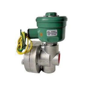 Asco HTX8223A01313622 válvula solenóide, rosca 3/4" NPT, 2 vias, normalmente aberta, orifício 19mm, inox, 24 Vcc 16,8 W, 25-300 PSI, T6, EFHB8223G012, datasheet