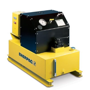 Enerpac PEM8218C Bomba Hidraulica Eletrica, duas velocidades, 10.000 psi, 18 galões de óleo utilizável, valvula manual 3 vias, 2 posições, 460V, 60Hz, trifásico, para uso com cilindros de ação simples, NCM 8413500070, produto importad, catalogo datasheet PEM-82300C